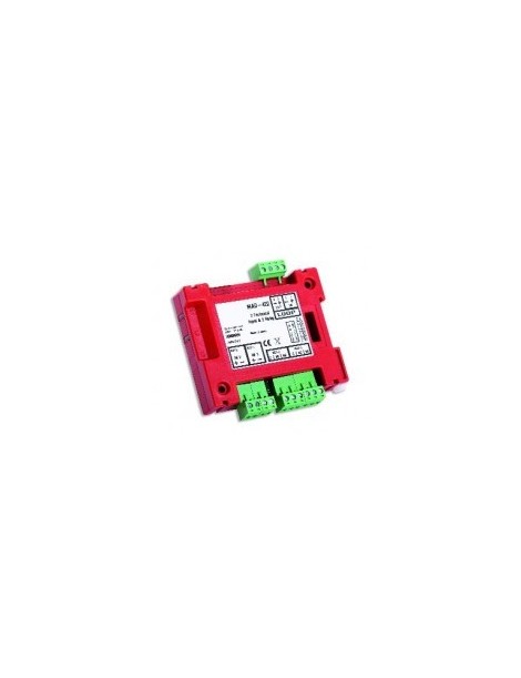 Modules analogiques à 2 entrées techniques et 2 sorties de relais
