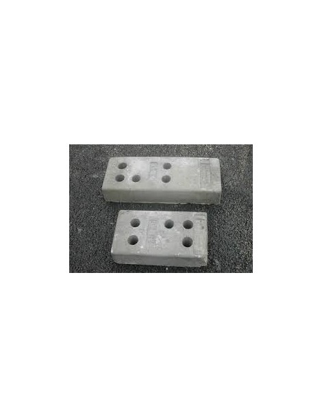 Bloc en Beton Pour Cloture de Chantier