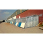 CLOTURE MOBILE SEMI OPAQUE 2X2M