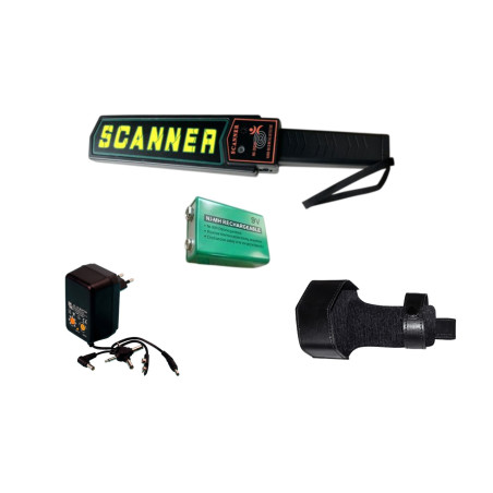 Portable metal detector