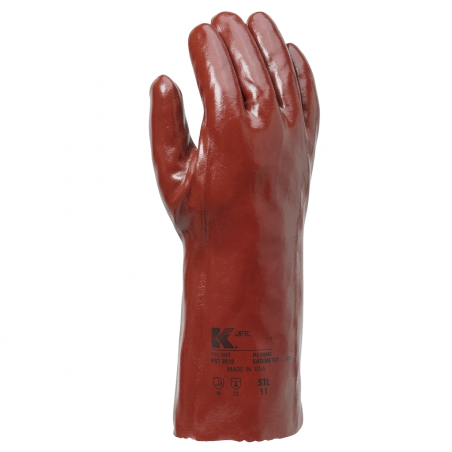 GANT EN PVC ROUGE QUALITE SUPERIEUR EN388