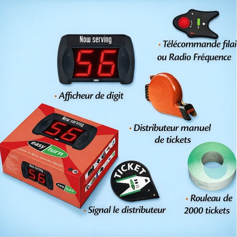 DISTRIBUTEUR DE TICKETS MANUEL