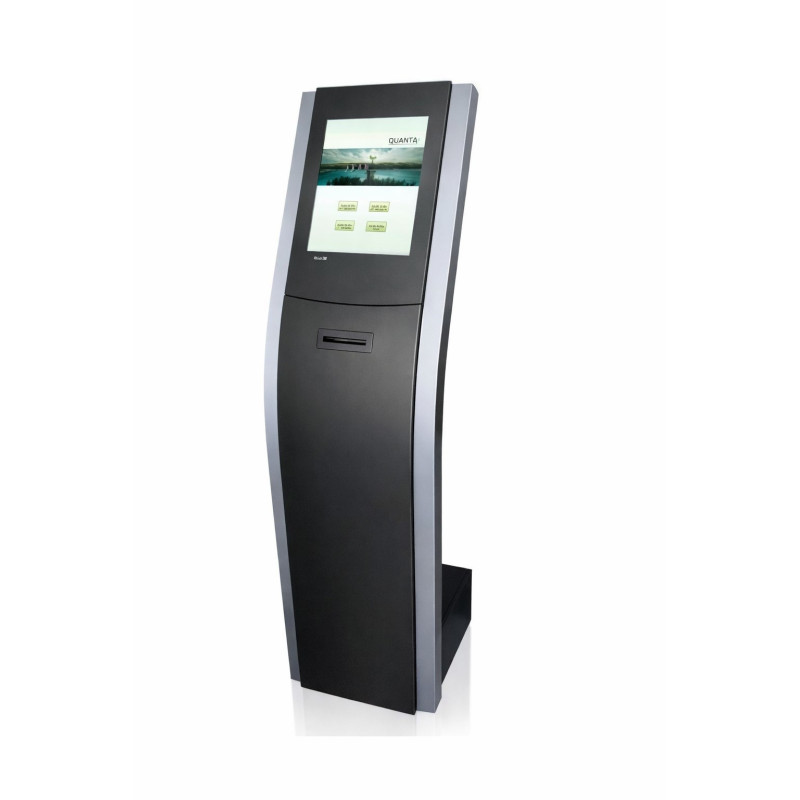 DISTRIBUTEUR DE TICKETS TACTILE 17" SANS FIL - SYSTÈME DE GESTION MULTI-SERVICE