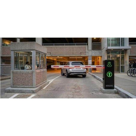 Telescopic rising arm barrier, 6m (right)