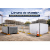 Clôtures pour chantier